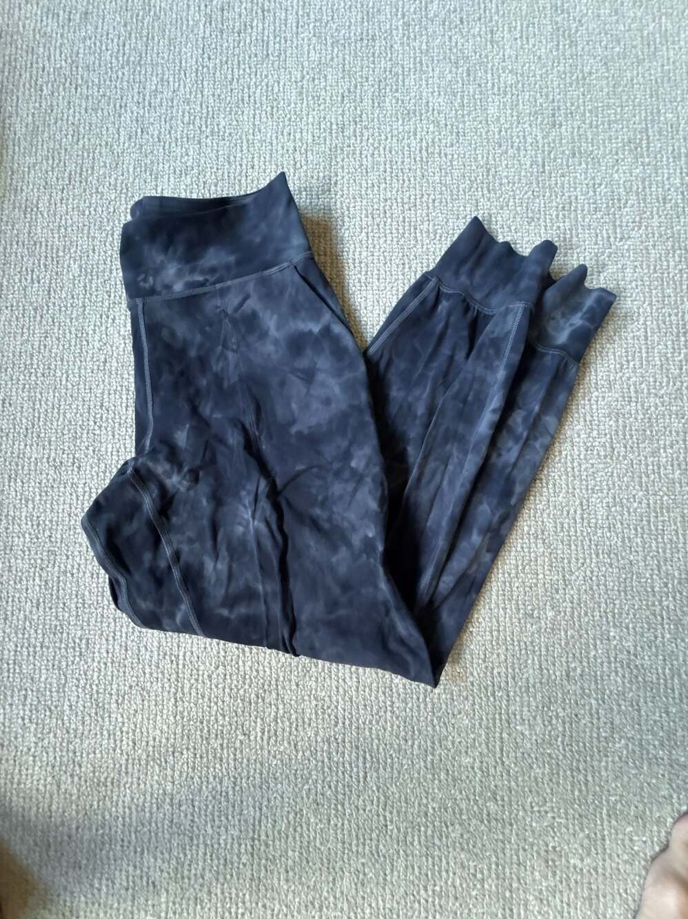 lululemon Align High-Rise Jogger in Diamond Dye Black Graphite Grey